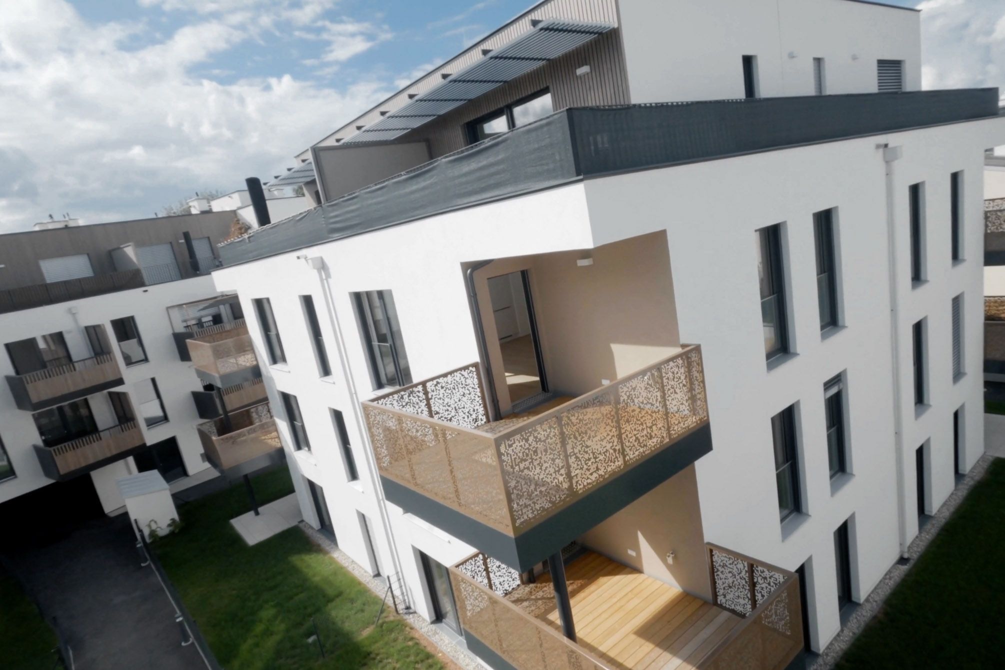 Drohnen Flüge Indoor für Immobilien in Wien